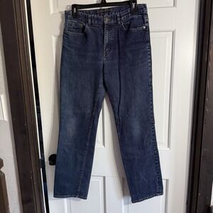 Lauren Jeans CO.  Polo Ralph Lauren WMS Classic Straight Blue Jeans Size8 Casual